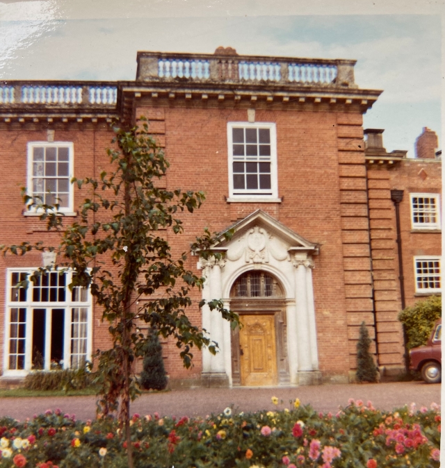 Bystock Court with flowers