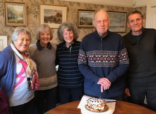 David with some of the remaining trustees