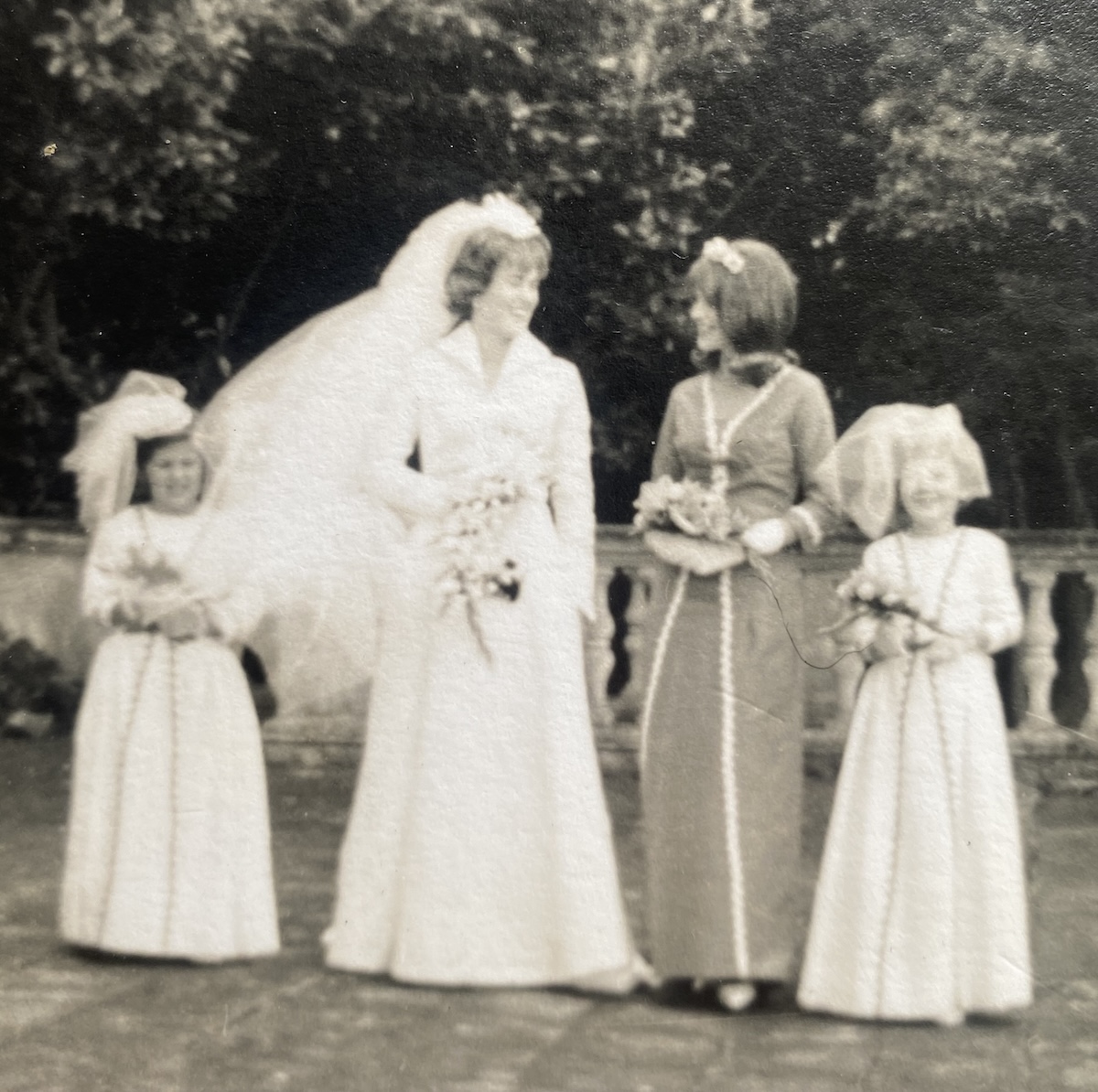 Lynne's wedding at Bystock Court